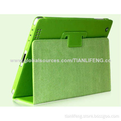 Fashionable Leather Case for iPad 2, 3 and 4